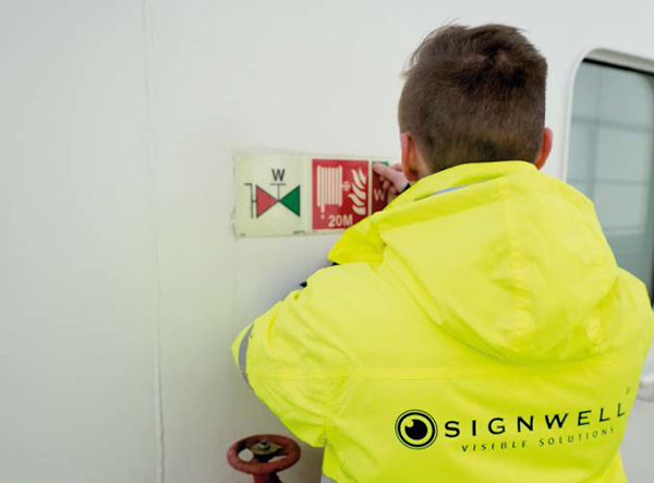 article picture: Signwell 30 years knowledge of maritime safety signage systems